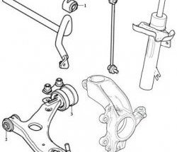 Подвеска форд фокус 3 передняя схема с описанием